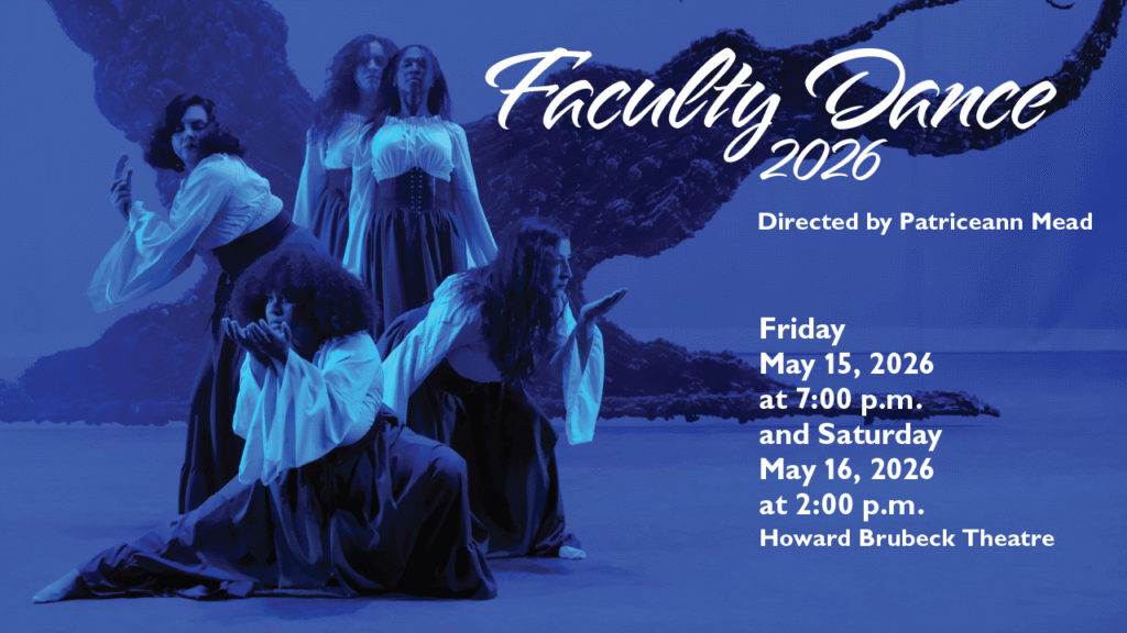 Faculty Dance 2026 poster