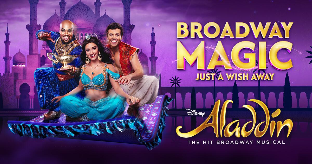 Aladdin Broadway poster