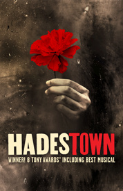 Hadestown Broadway poster